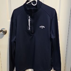 Callaway Midnight Blue Quarter-Zip Top